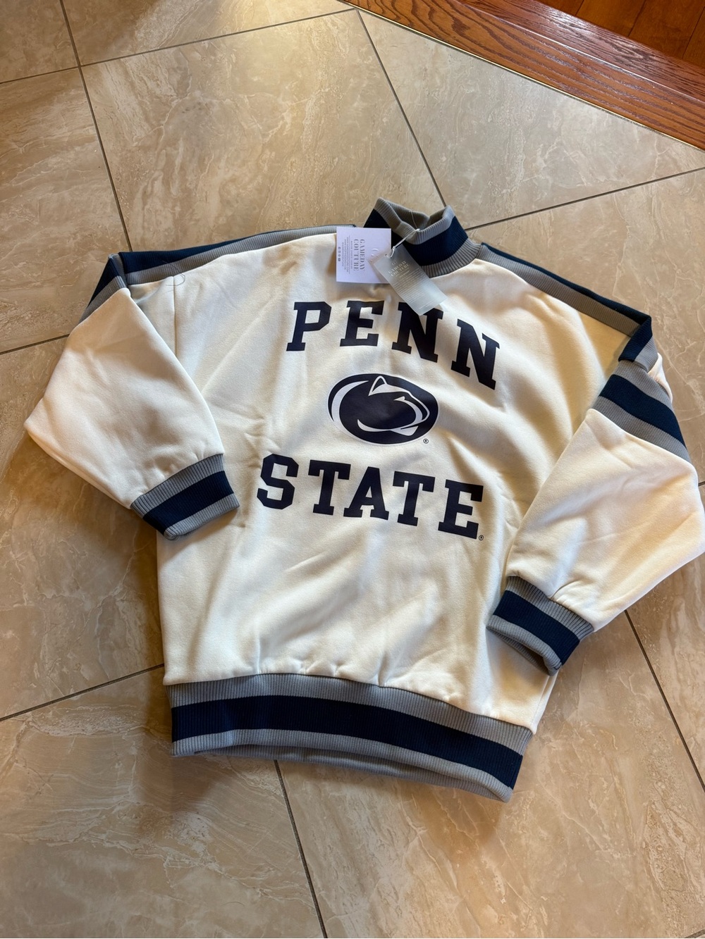 NWT League Penn State university game day Pullover Sweatshirt sz S